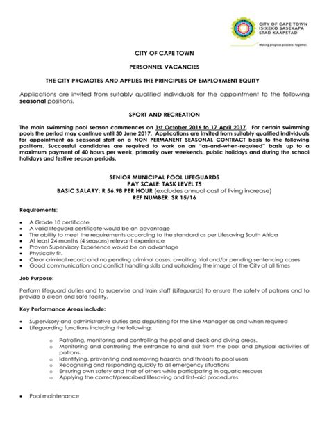 www.city of cape town.gov.za/careers